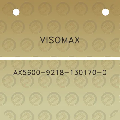 visomax-ax5600-9218-130170-0