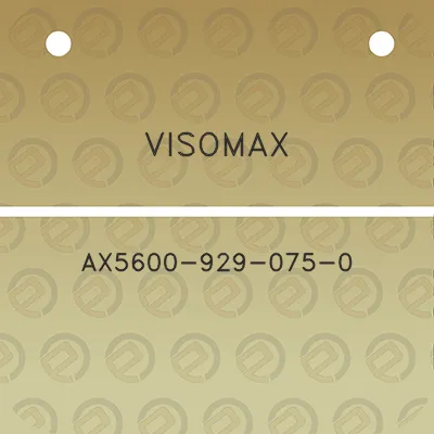 visomax-ax5600-929-075-0