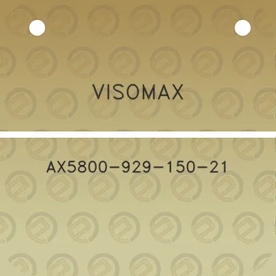 visomax-ax5800-929-150-21