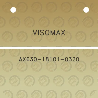 visomax-ax630-18101-0320