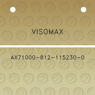 visomax-ax71000-812-115230-0