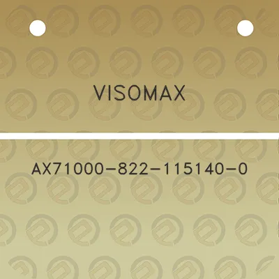 visomax-ax71000-822-115140-0