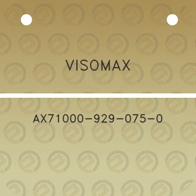 visomax-ax71000-929-075-0