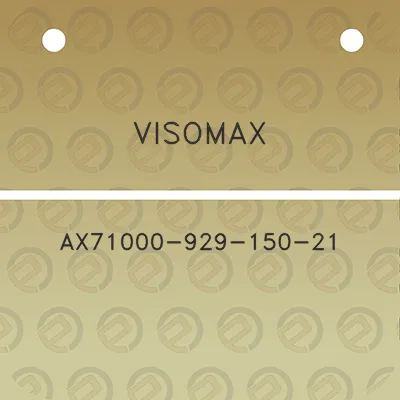 visomax-ax71000-929-150-21