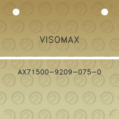 visomax-ax71500-9209-075-0