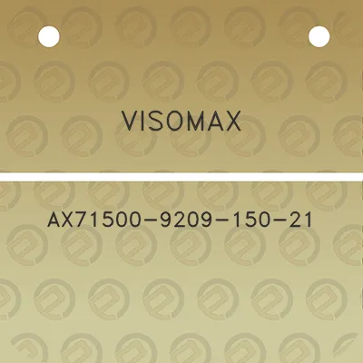 visomax-ax71500-9209-150-21