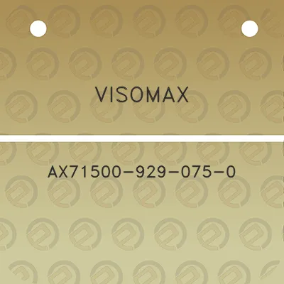 visomax-ax71500-929-075-0