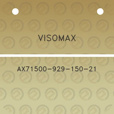 visomax-ax71500-929-150-21