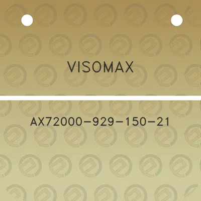 visomax-ax72000-929-150-21