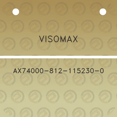 visomax-ax74000-812-115230-0