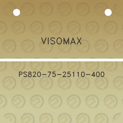 visomax-ps820-75-25110-400