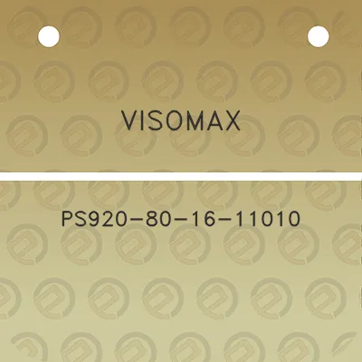 visomax-ps920-80-16-11010