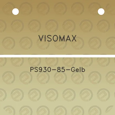 visomax-ps930-85-gelb