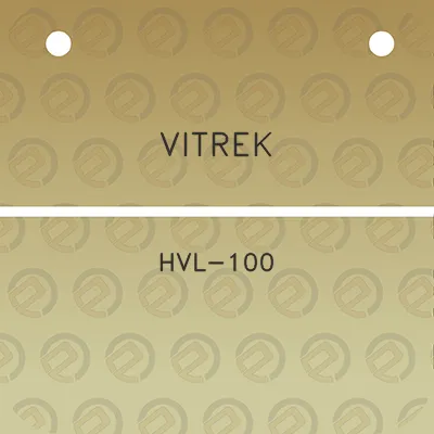 vitrek-hvl-100