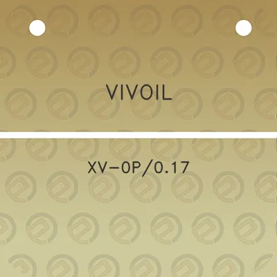 vivoil-xv-0p017