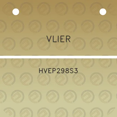 vlier-hvep298s3