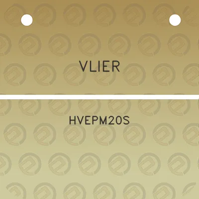 vlier-hvepm20s