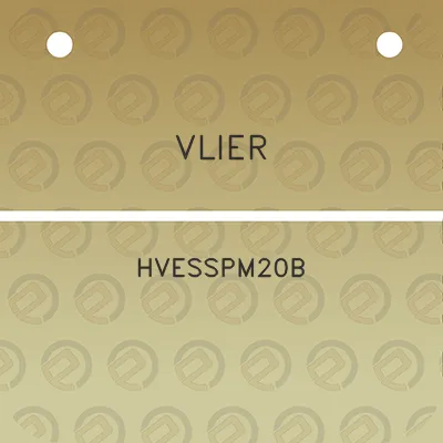 vlier-hvesspm20b