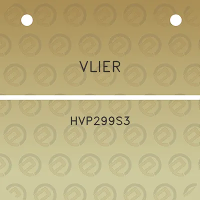 vlier-hvp299s3