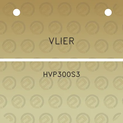 vlier-hvp300s3