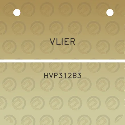 vlier-hvp312b3