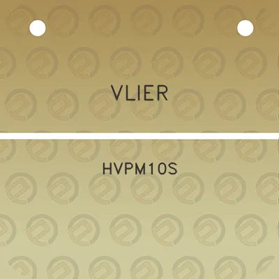 vlier-hvpm10s