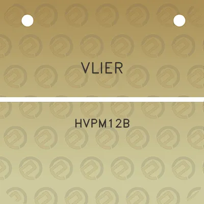 vlier-hvpm12b