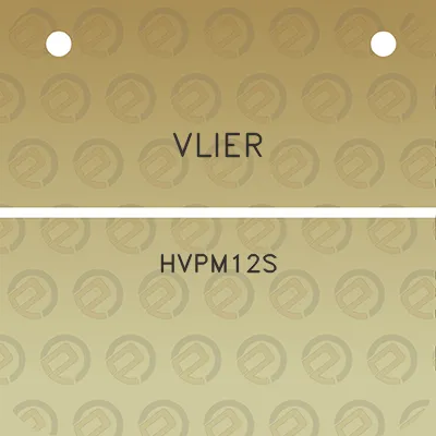 vlier-hvpm12s