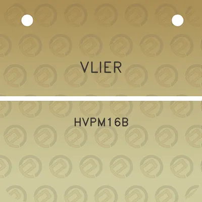 vlier-hvpm16b