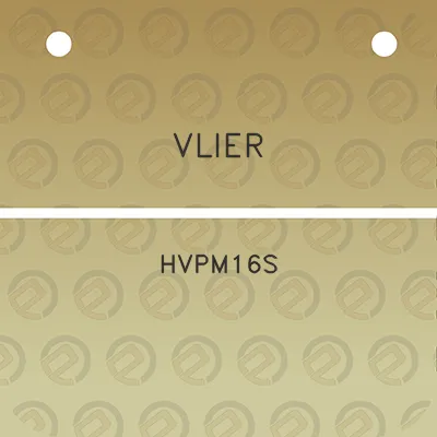 vlier-hvpm16s