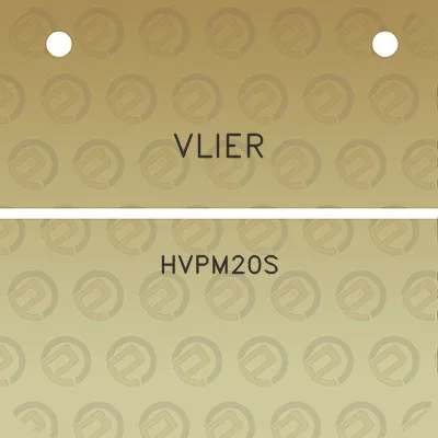 vlier-hvpm20s