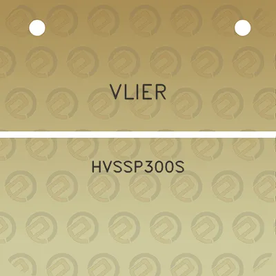 vlier-hvssp300s