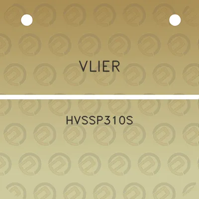 vlier-hvssp310s