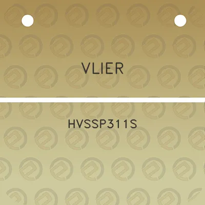 vlier-hvssp311s