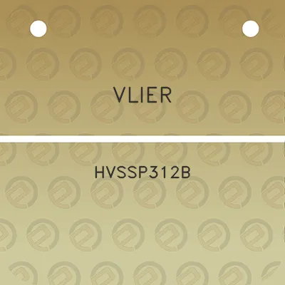 vlier-hvssp312b