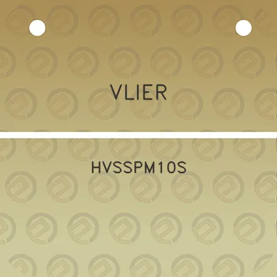 vlier-hvsspm10s