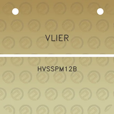 vlier-hvsspm12b