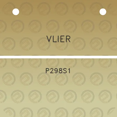 vlier-p298s1