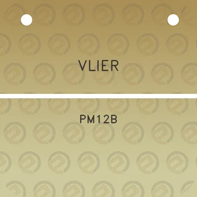 vlier-pm12b