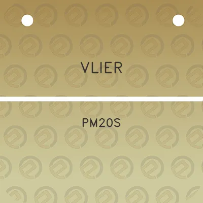 vlier-pm20s