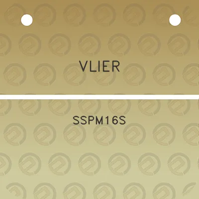 vlier-sspm16s