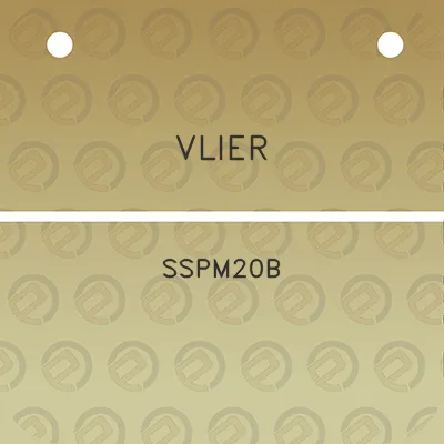 vlier-sspm20b