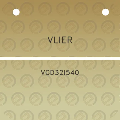 vlier-vgd32i540