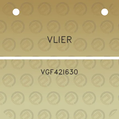 vlier-vgf42i630