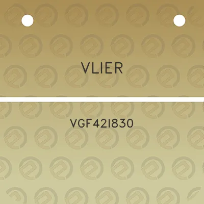 vlier-vgf42i830