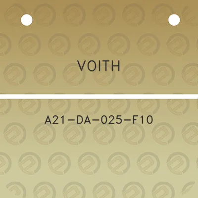 voith-a21-da-025-f10