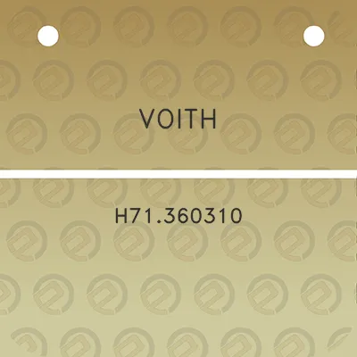 voith-h71360310