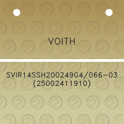 voith-svir14ssh200249g4066-03-25002411910