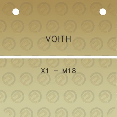 voith-x1-m18