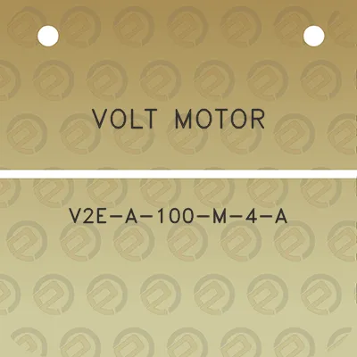 volt-motor-v2e-a-100-m-4-a